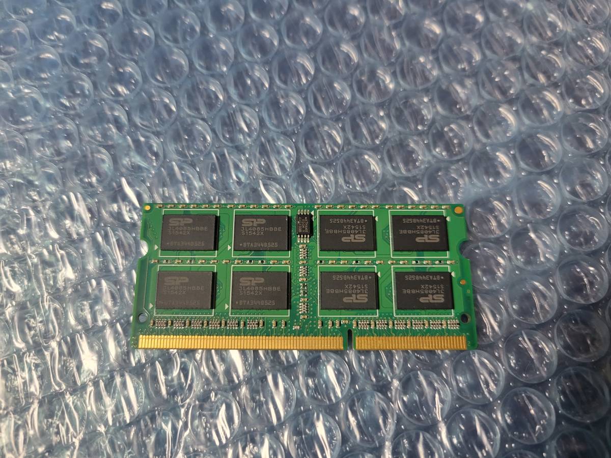即決 Silicon Power製 DDR3 8GB PC3-12800S SO-DIMM 204pin 送料120円～_画像2