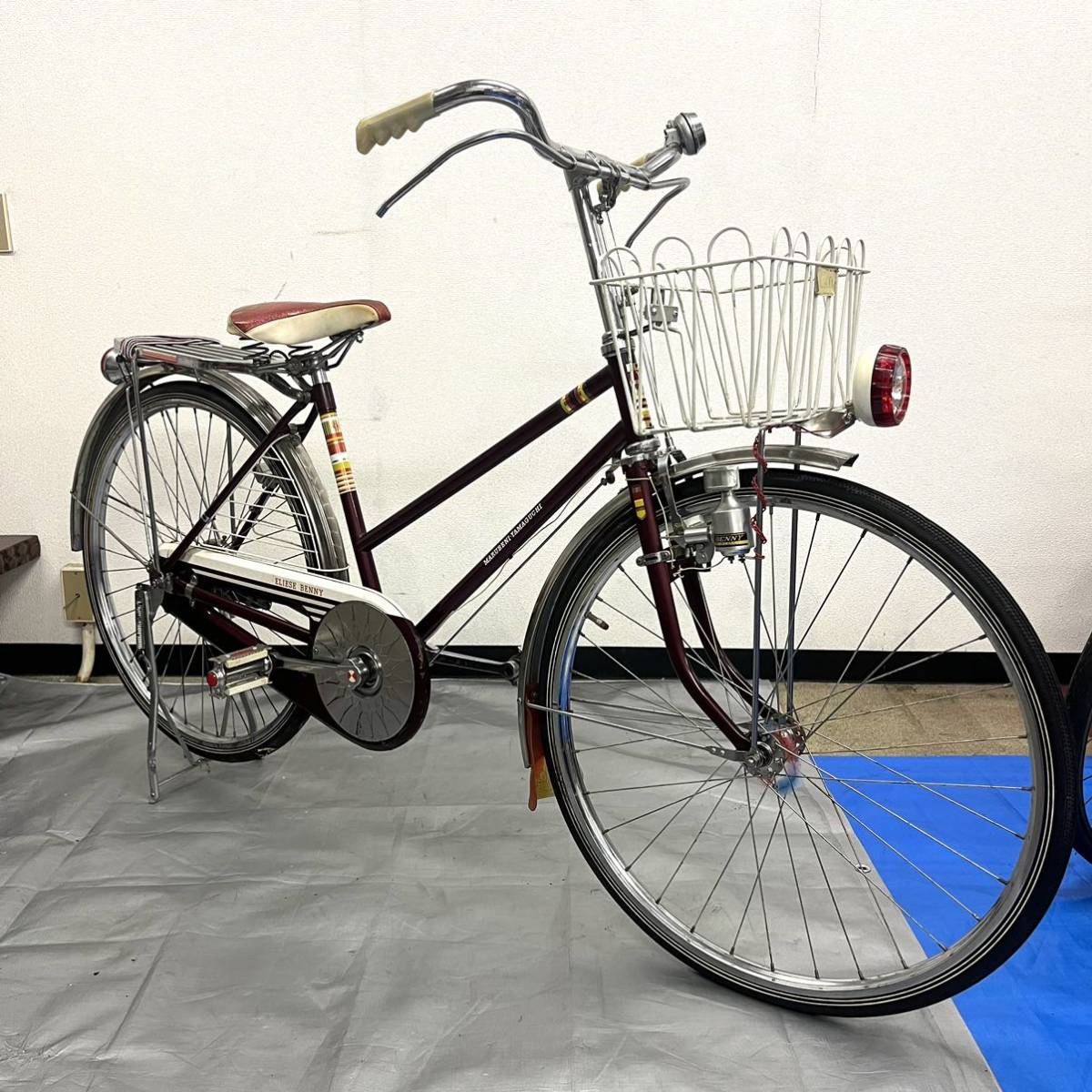 美品】MARUBENI-YAMAGUCHI/山口/丸紅/ベニー号/自転車/実用車 美品】MARUBENI-YAMAGUCHI/山口/丸紅/ベニー号/自転車/実用車