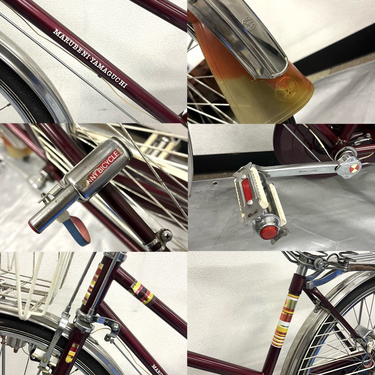 美品】MARUBENI-YAMAGUCHI/山口/丸紅/ベニー号/自転車/実用車 美品】MARUBENI-YAMAGUCHI/山口/丸紅/ベニー号/自転車/実用車
