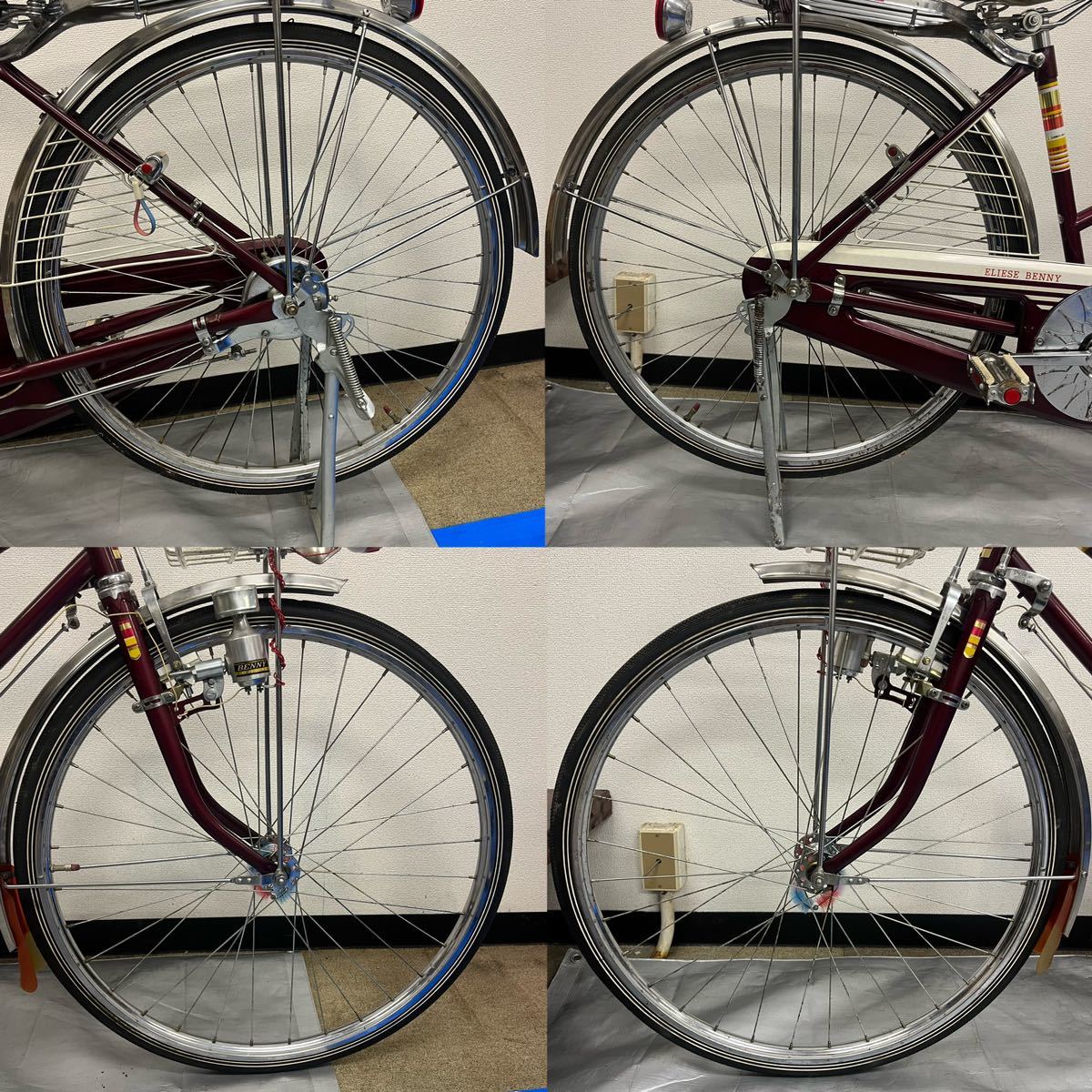 美品】MARUBENI-YAMAGUCHI/山口/丸紅/ベニー号/自転車/実用車 美品】MARUBENI-YAMAGUCHI/山口/丸紅/ベニー号/自転車/実用車