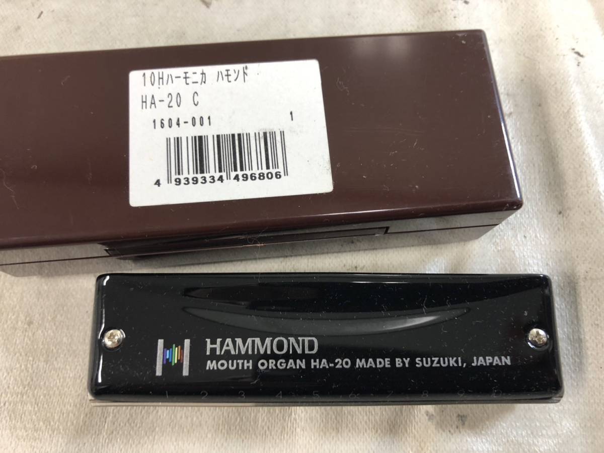 （70）ハーモニカ HARMONICA 7個 まとめ売り 風雅 24HOLES SUZUKI HAMMOND 10H YAMAHA TOMBO _画像2