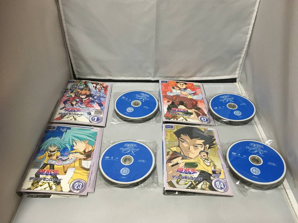 DVD　遊戯王デュエルモンスターズGX　全45巻セット　レンタル_画像2