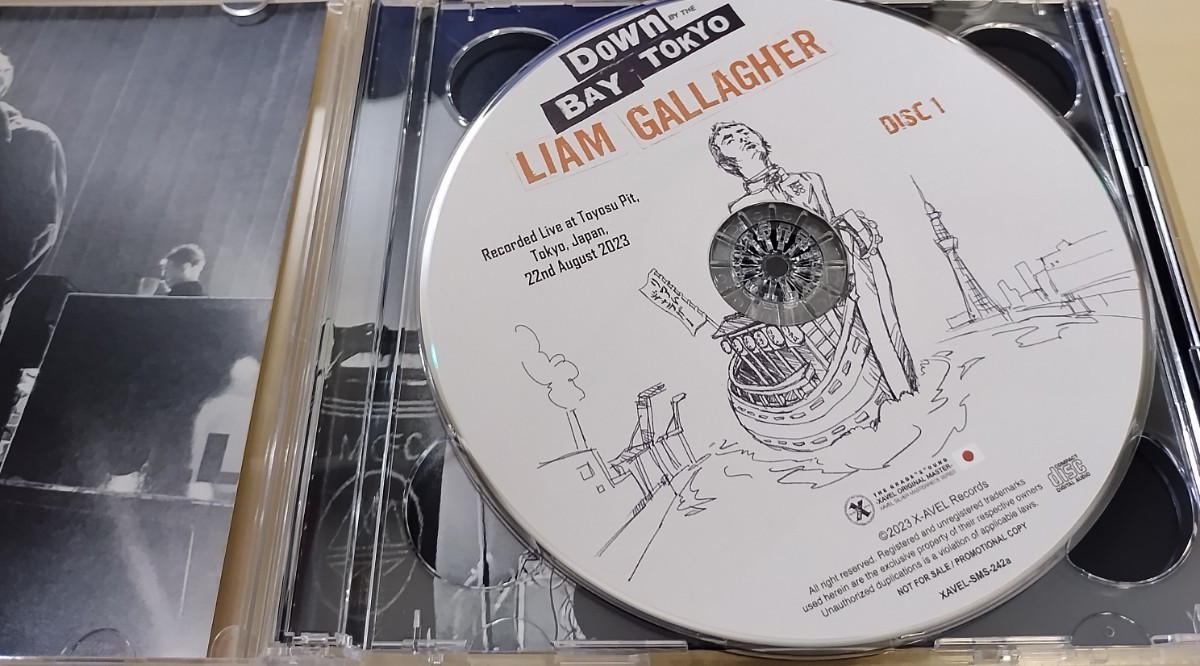 送料無料 LIAM GALLAGHER / Down By The Bay Tokyo (2CD)_画像3