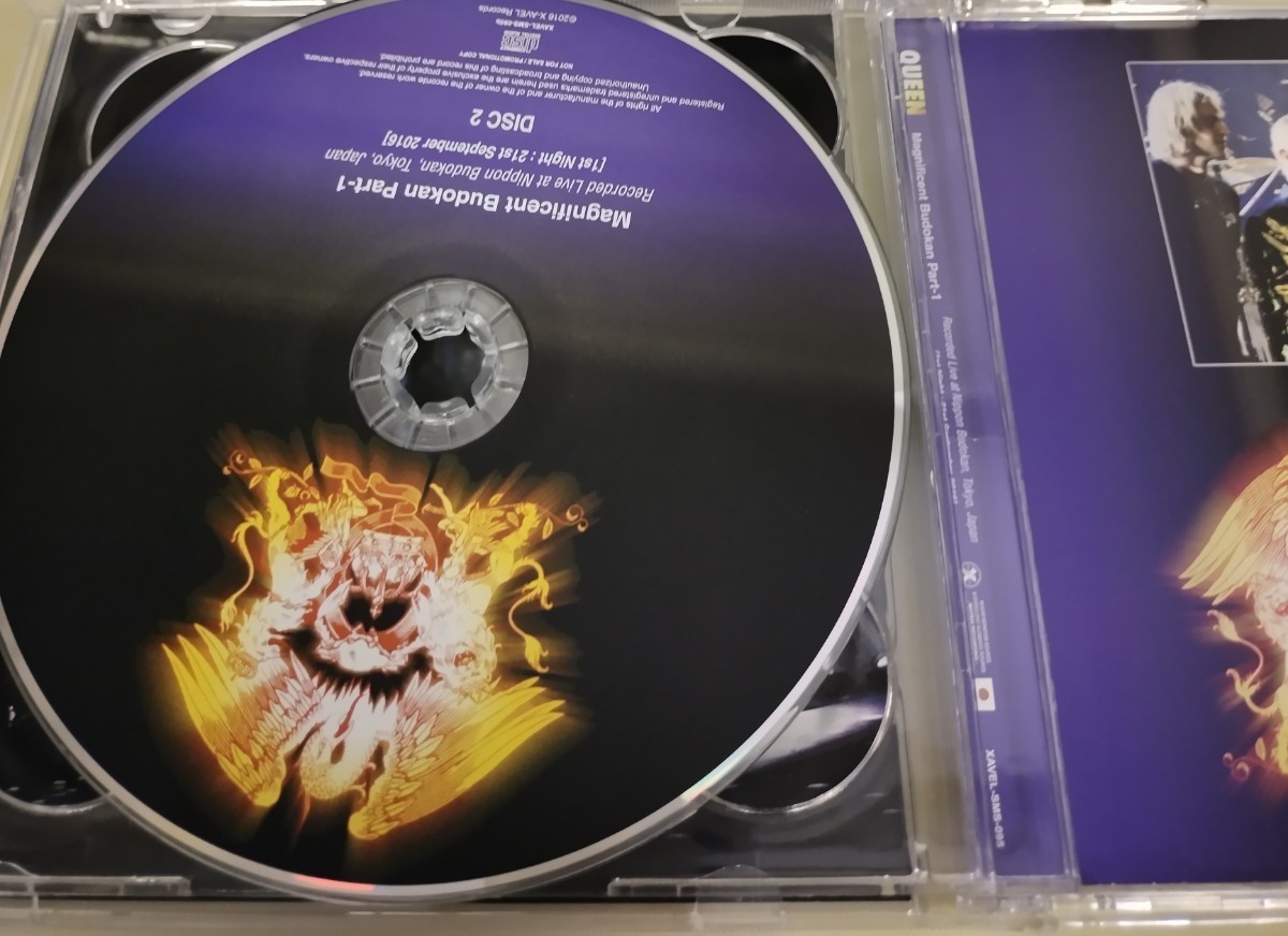 送料無料 Queen (2CD) Magnificent Budokan Part-1 "華麗なる武道館パート1"の画像4