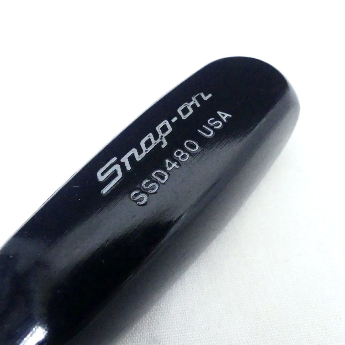 Snap-on スナップオン SSD480 マイナスドライバー ロング 黒グリップ 旧グリップ ハンドツール 超美品 /2311C_画像3