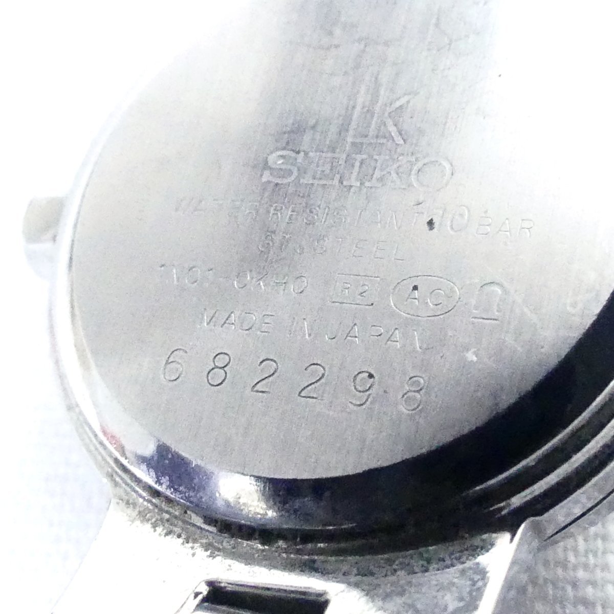 SEIKO セイコー LK ルキア 1N01-0KH0 ピンク文字盤 レディース 腕時計 現状品 USED /2312C_画像6