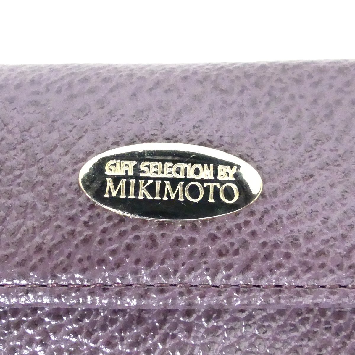 MIKIMOTO ミキモト 4連 キーケース ブラウン系 未使用品 /2312C_画像2