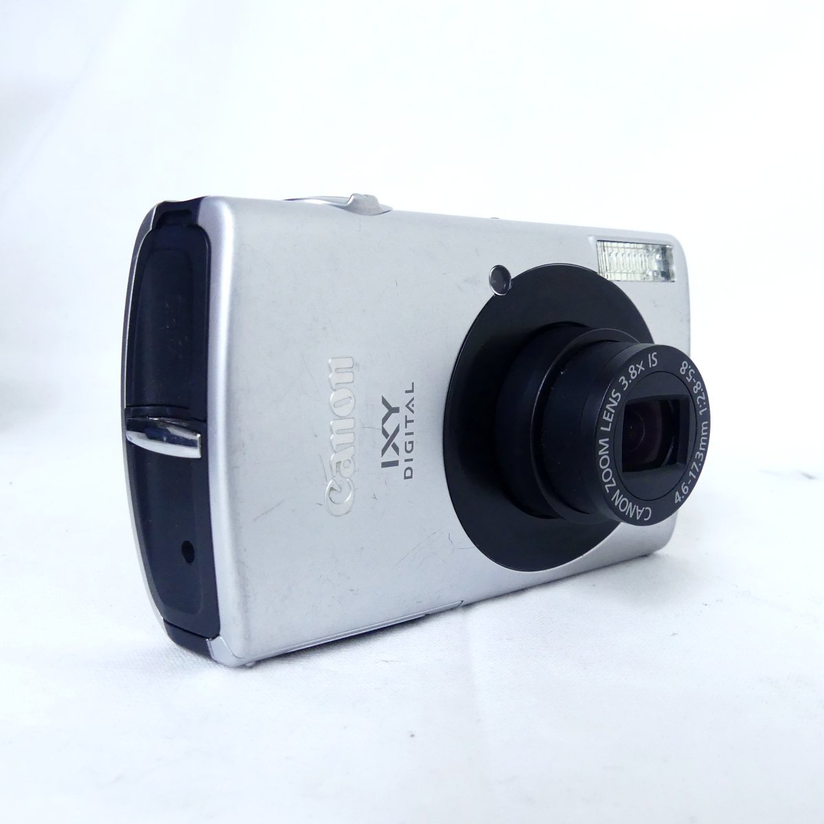 Canon キャノン IXY イクシー DIGITAL 910 IS シルバー デジタルカメラ コンデジ 通電OK 現状品 USED /2312C_画像2