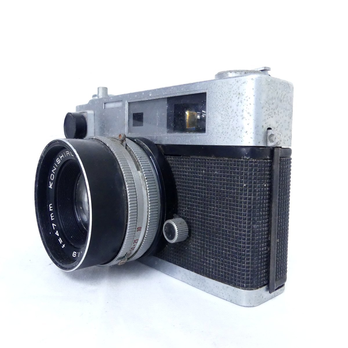 KONICA コニカ Auto S オートS 47mm F1.9 フィルムカメラ 空シャッターのみ確認 現状品 USED /2312Cの画像3