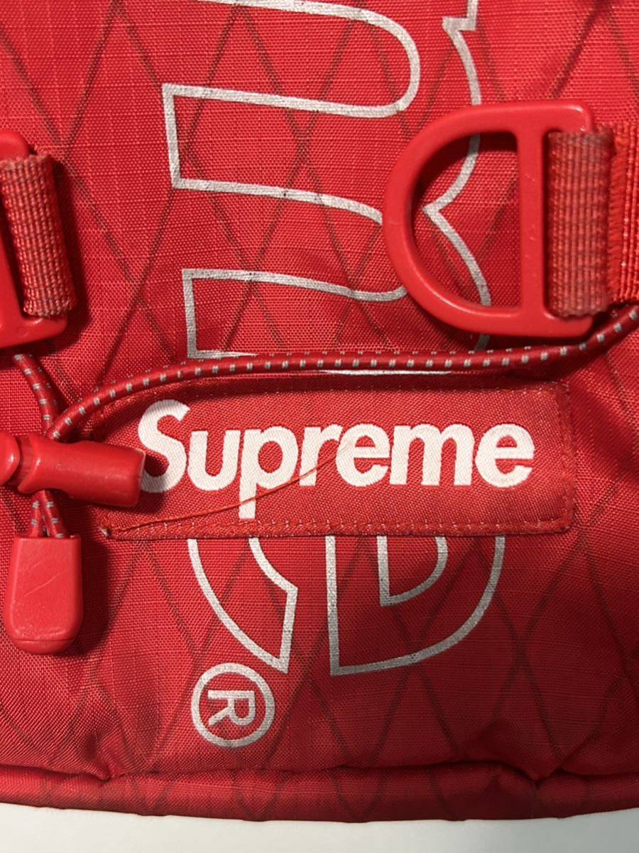 即決 送料無料 Supreme Backpack シュプリーム リュック 18FW 赤 レッド バックパック SUPREME BACKPACK _画像4