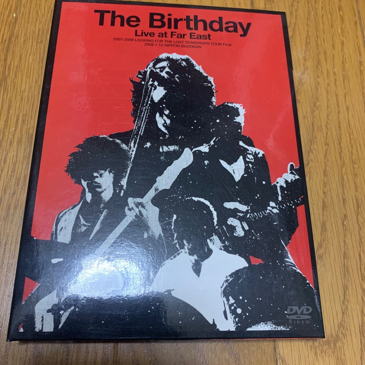 送料無料 美品 The Birthday 初回限定盤 LIVE AT FAR EAST 武道館