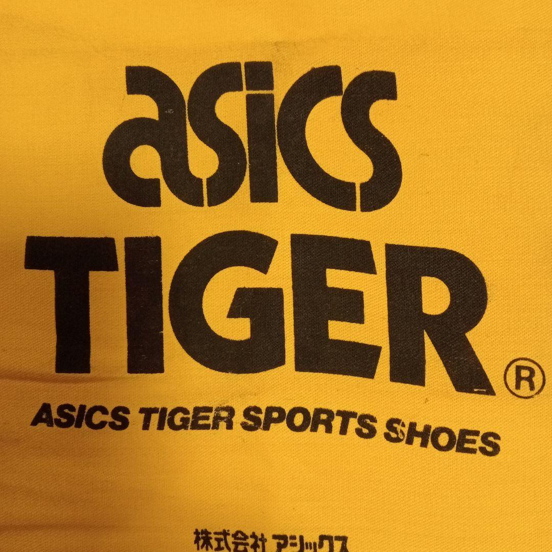 デッドストックアシックスASICSイエローシューズケーススパイクケース昭和_画像2