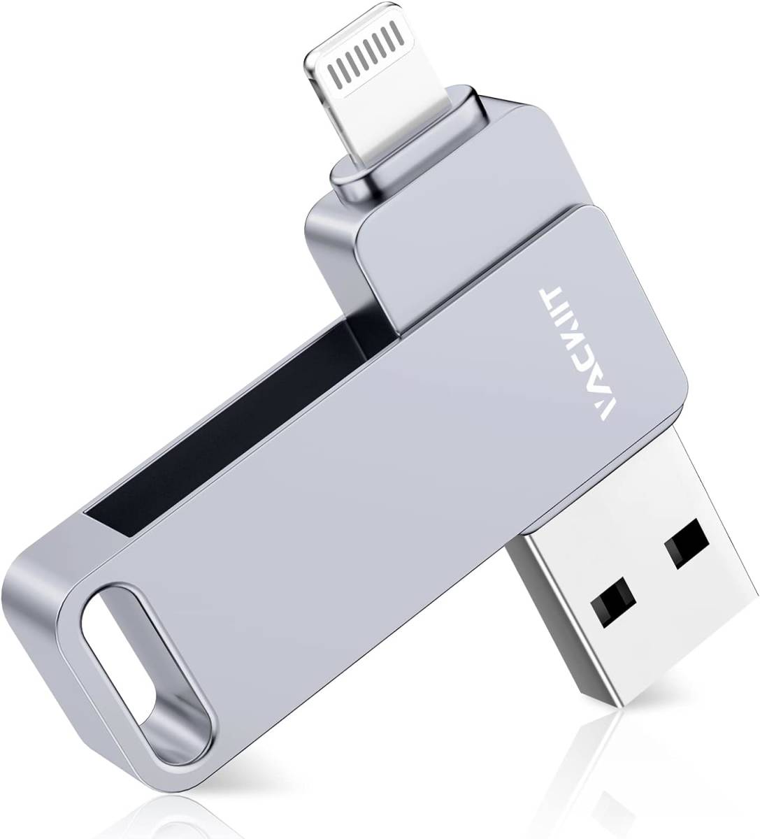 Vackiit「MFi認証取得」iPhone用 usbメモリusb iphone対応 Lightning USB メモリー iPad用 フラッシュドライブ lightningコネクタ搭載_画像5