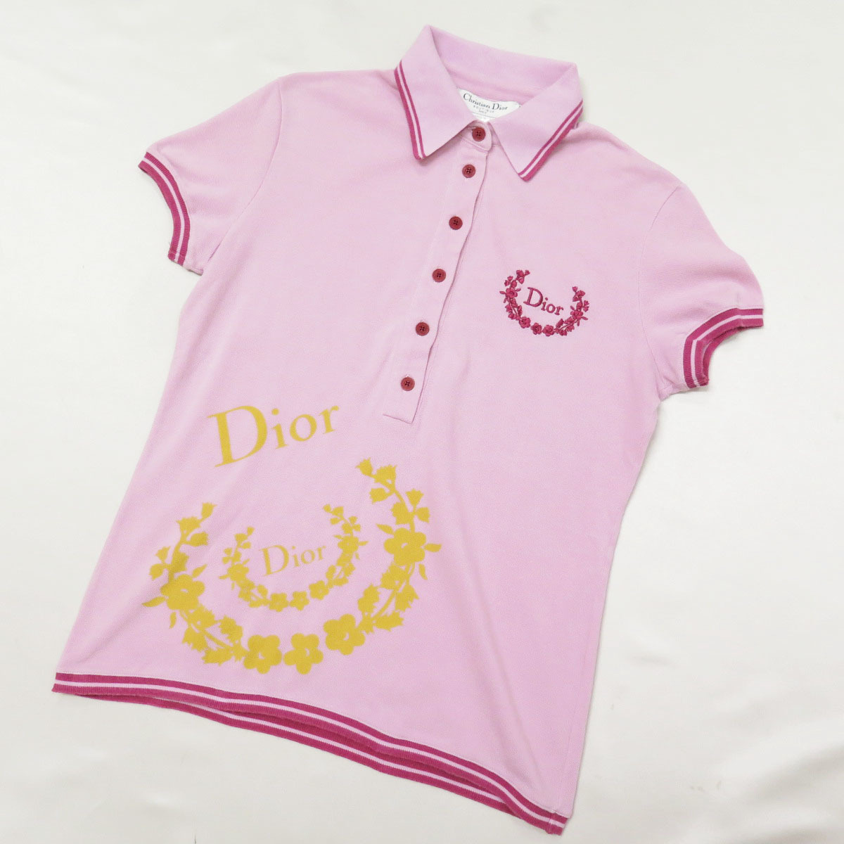 ChristianDior ディオール Galliano ガリアーノ ポロシャツ ChristianDior ディオール Galliano ガリアーノ ポロシャツ