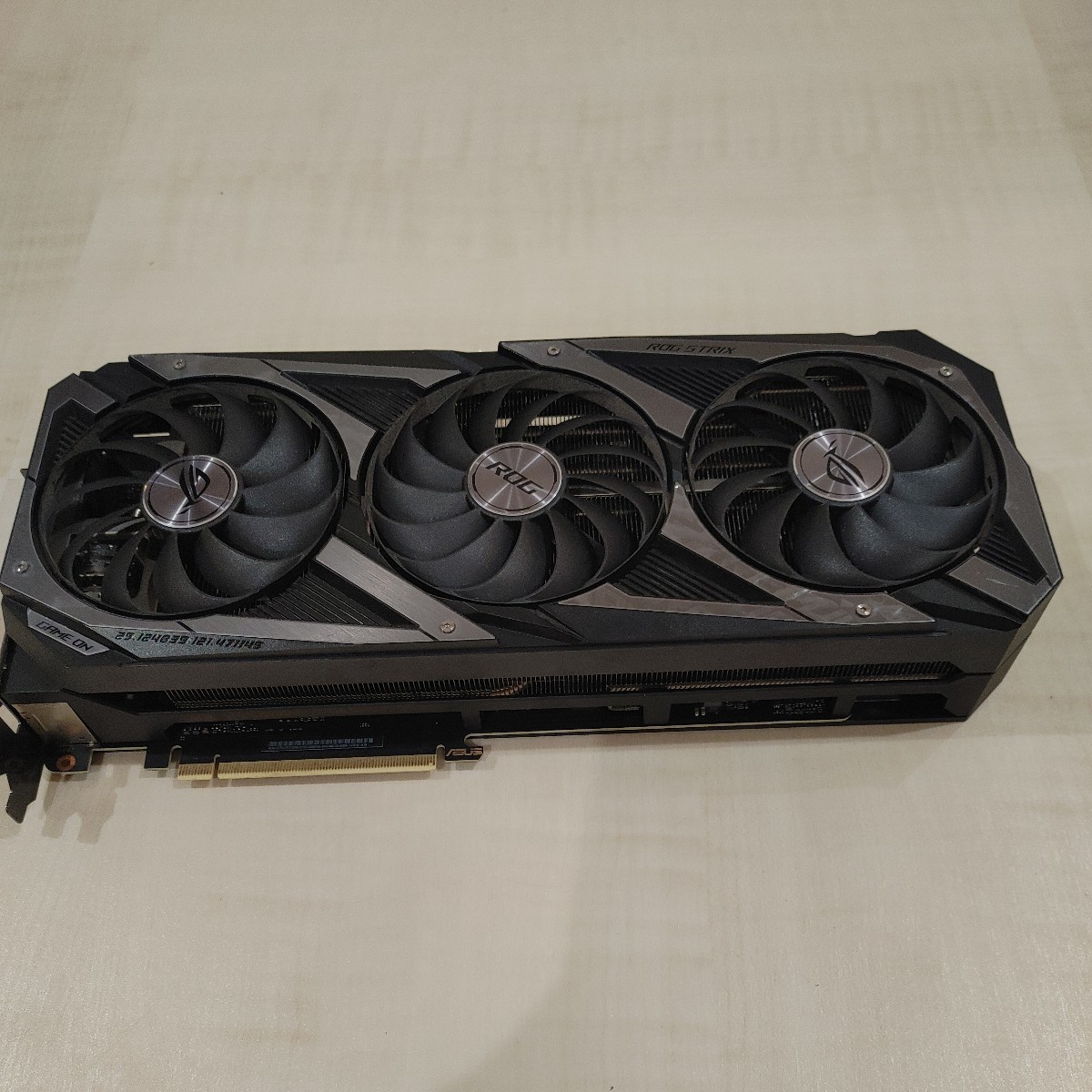 1円スタート【中古完動品】【非LHR 】ASUS ROG-STRIX-RTX3080-GAMING グラフィックスボードG9X_画像2