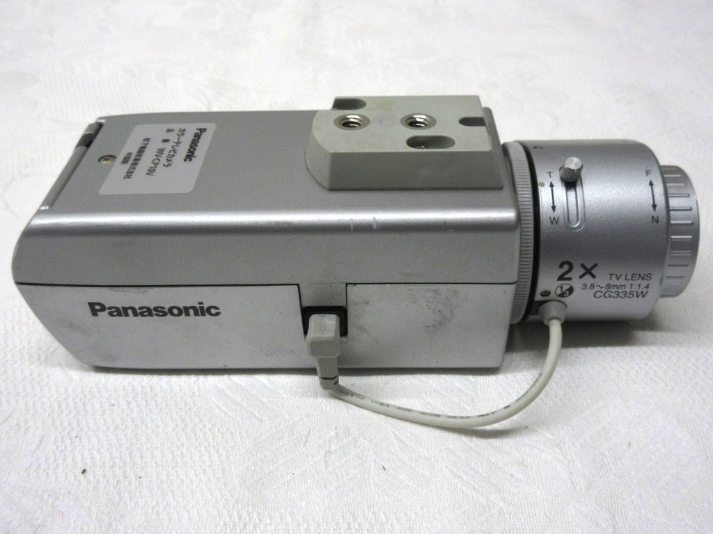 12K120 Panasonic パナソニック 防犯カメラ [WV-CP10V] 中古 未確認 ジャンク扱い 部品取り・ダミーカメラなどに 売り切り_画像3