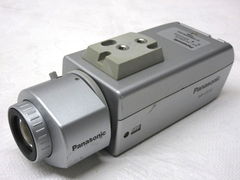 12K121 Panasonic パナソニック 防犯カメラ [WV-CP10V] 中古 未確認 ジャンク扱い 部品取り・ダミーカメラなどに 売り切りの画像1