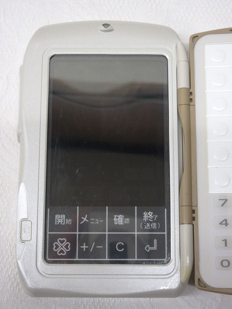 12K127 SII セイコーインスツル ハンディーターミナル [SA-4310] ＋ バッテリー 通電OK 実用？ 現状 売り切り_画像5