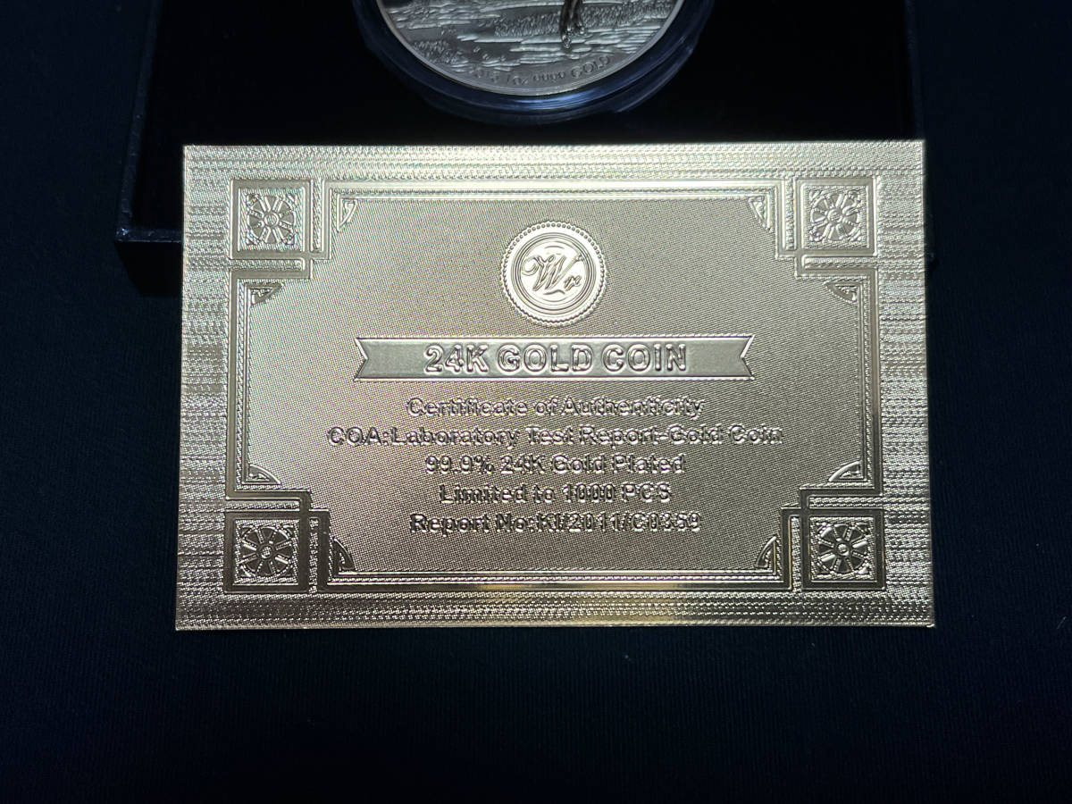【X016】オーストラリア金貨　カンガルー,エリザベスⅡ 2015年 1オンス 証明書付 約30g Worth Collection 磁石に付かない_画像4