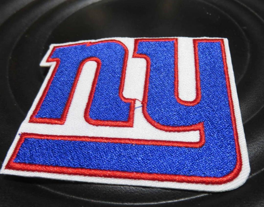 白青赤ロゴ◆激渋NFLニューヨーク・ジャイアンツNew York Giants刺繍ワッペン激渋アメリカ　スポーツ◎アメフト　アメリカンフットボール_画像6