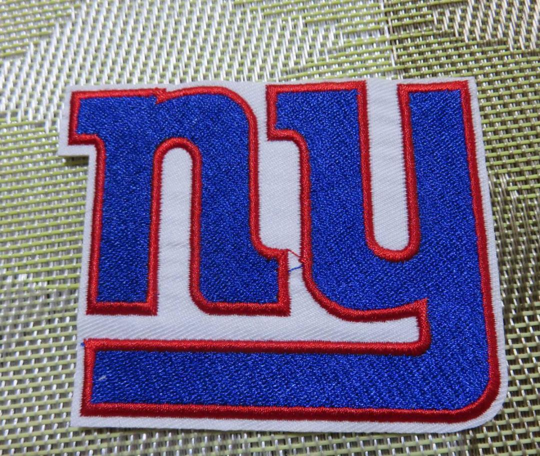 白青赤ロゴ◆激渋NFLニューヨーク・ジャイアンツNew York Giants刺繍ワッペン激渋アメリカ　スポーツ◎アメフト　アメリカンフットボール_画像4