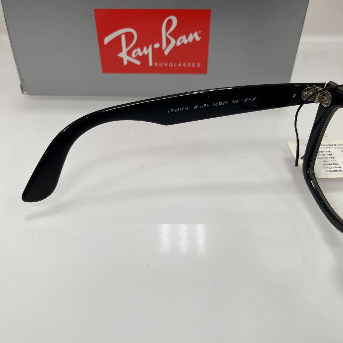 RayBan ウェイファーラー WAYFARER RB2140F 901/5F 52 調光サングラス 正規品 アジアンフィットRB2140F 9015F 52 ケース茶_画像5