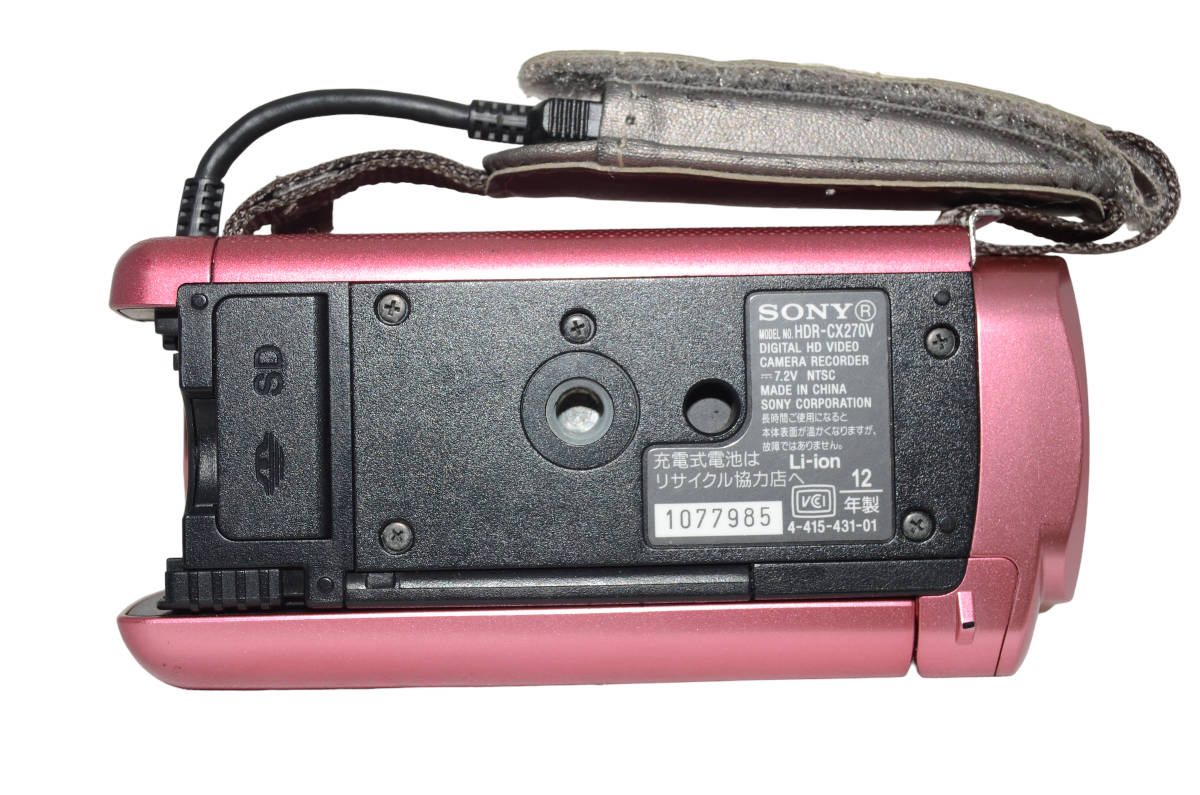 ★良品★SONY HDR-CX270V#5729_画像4