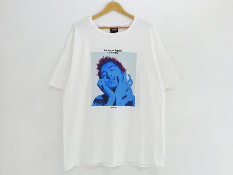☆中古☆藤井風 アジアツアー Blue Kaze Tシャツ サイズ:XL ☆中古☆藤井風 アジアツアー Blue Kaze Tシャツ サイズ:XL