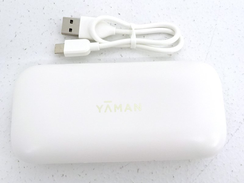 ★中古★YA‐MAN(ヤーマン) 口腔洗浄器 ジェットフロス コンパクト ホワイト YOI-100W+ノズル用UV除菌ケース YOI-UV01W★【HD722】　_画像7