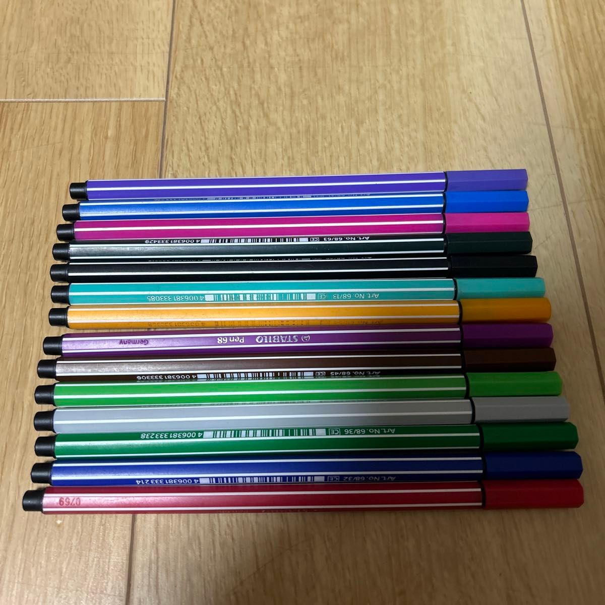 スタビロ　STABILO pen 68 カラーペン　14色セット　14本　マーカー　デザインペン