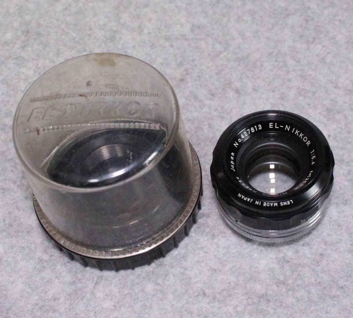 [eiA238]引伸ばし　レンズ　日本光学　ニコン　EL-NIKKOR nikon 135mm f5.6 Nippon Kogaku 引き伸ばしレンズ LENS　径39mm ENLARGER_画像6