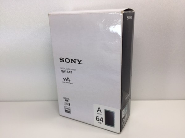  原文:(123-08) 1円~ [ 美品 使用わずか ] SONY ウォークマン Aシリーズ NW-A47 64GB ホライズングリーン / ハイレゾ / Bluetooth / microSD対応