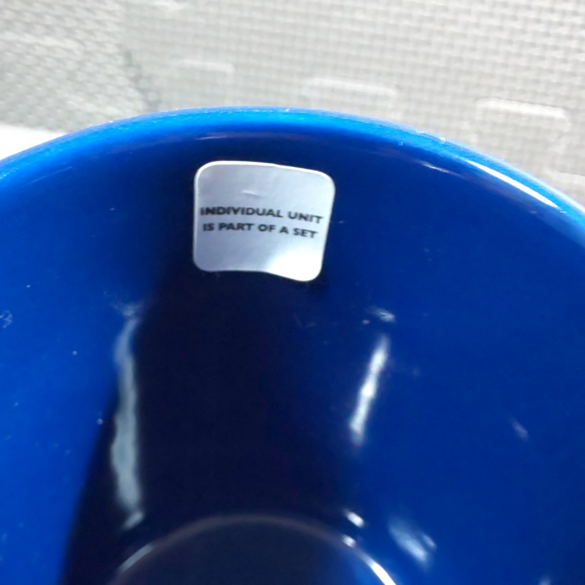 ケイトスペード「マグカップ 1個」陶器製 kete spade 紺色系 ケイト・スペード_画像7