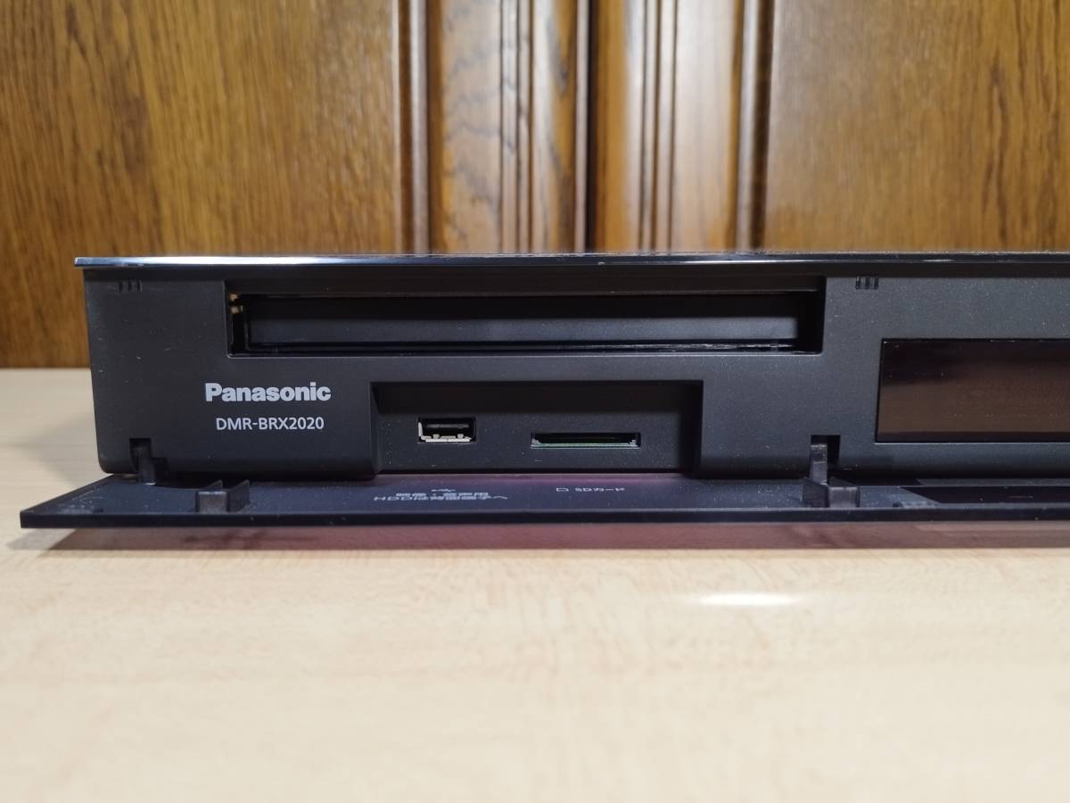 Panasonic DMR-BRX2020/2TB/6チャンネル自動録画可/B-CAS,新品リモコン,HDMI,電源ケーブル付属/外付けHDD対応/動作良好_画像2