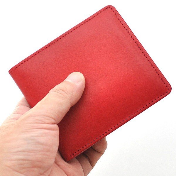 [ exotic leather stock disposal city ][ free shipping ][ limited amount ][ new goods ] cow leather # horse leather # van tan leather .. Himeji leather # made in Japan Short wallet 