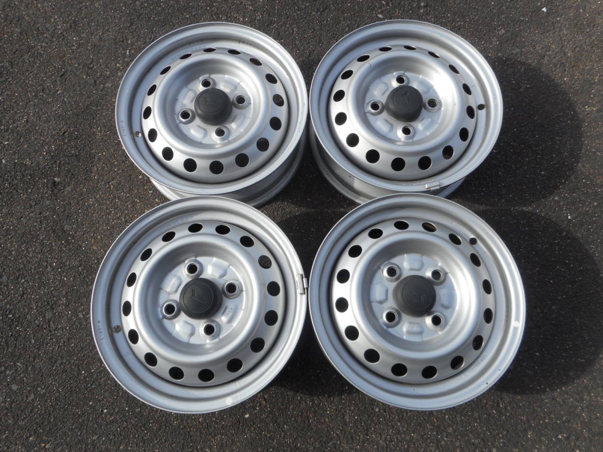 ダイハツ純正 鉄ホイール 4 本 サイズ 12×4J +40 4穴PCD100 - メルカリ
