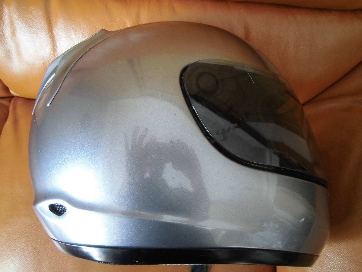 中古バイク用ヘルメット SHOEI フルフェイス X-9 サイズL_画像3