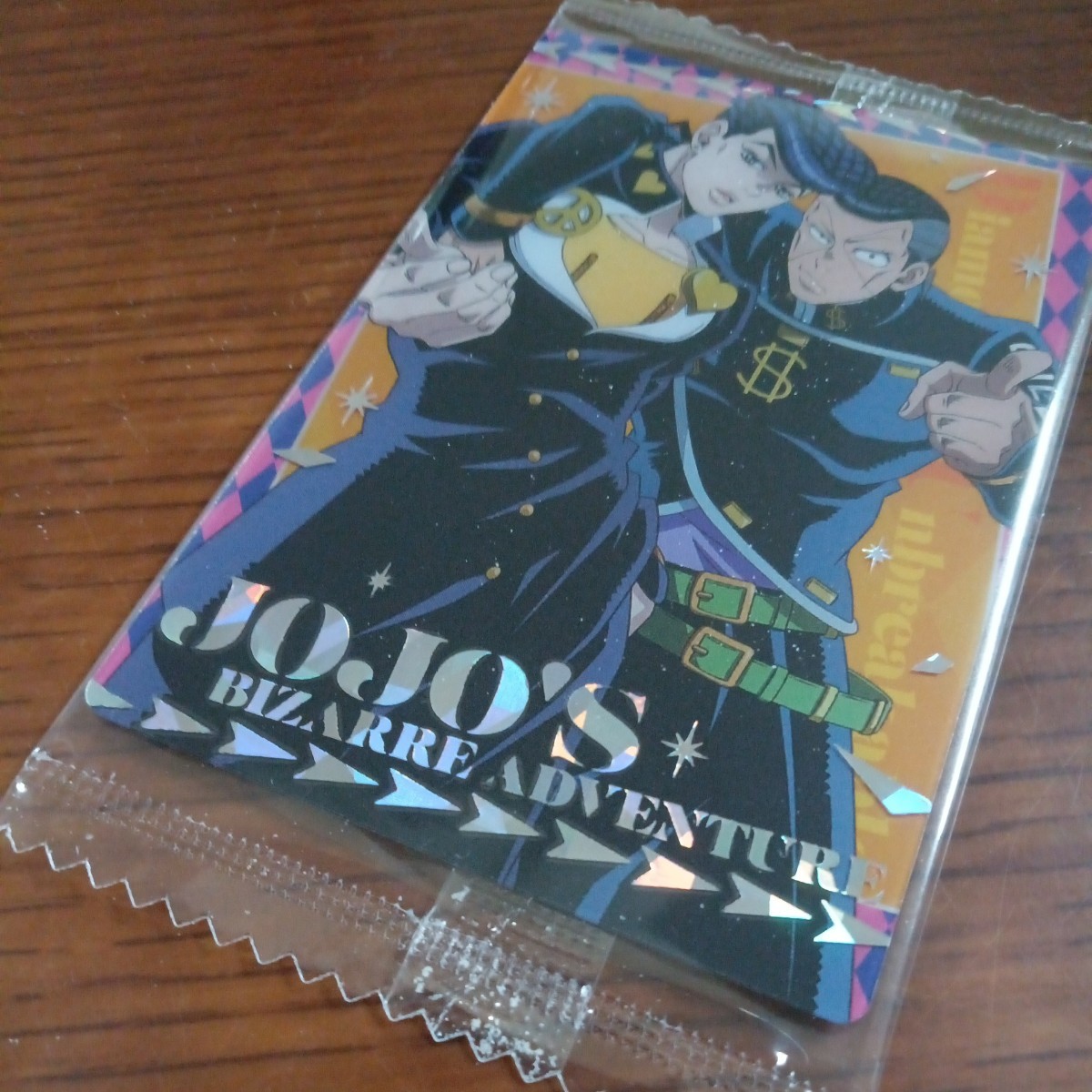 送料無料 ジョジョの奇妙な冒険 東方仗助 虹村億泰 No.22 レア 希少 ウエハースの画像6