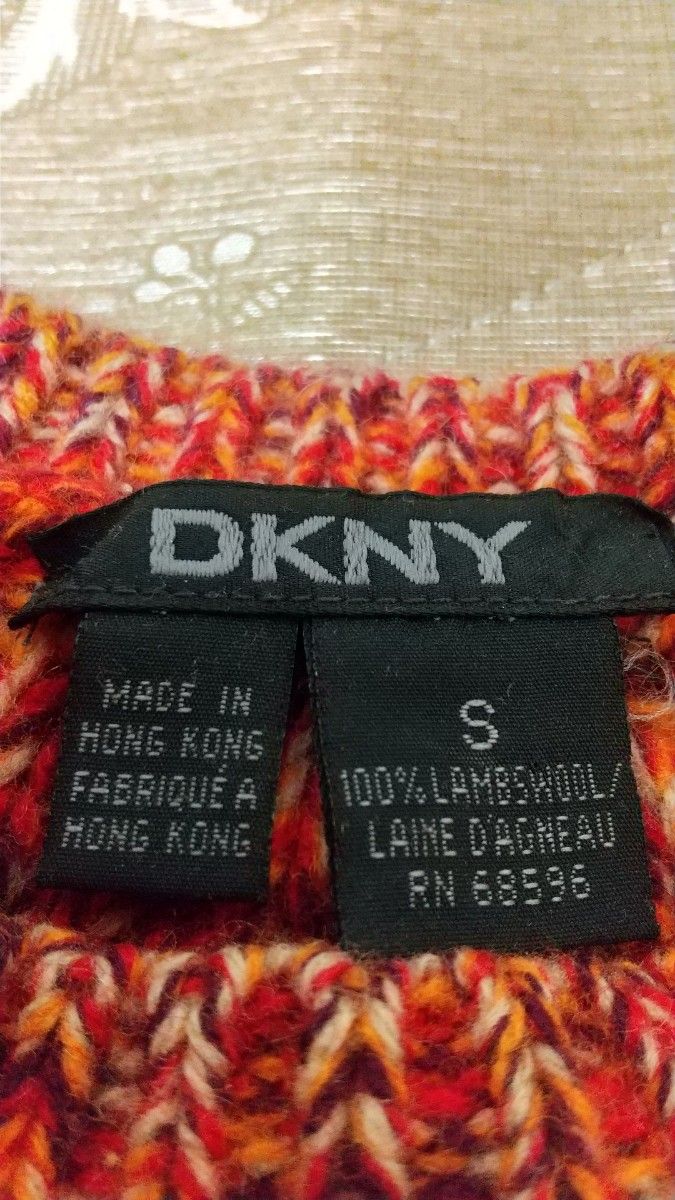 DKNY メンズセーター  S   ウール