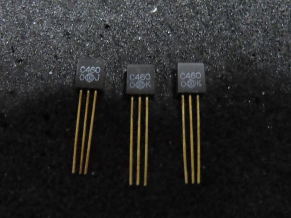 [ unused ] transistor HITACHI Hitachi 2SC460 gilding 3 piece together 