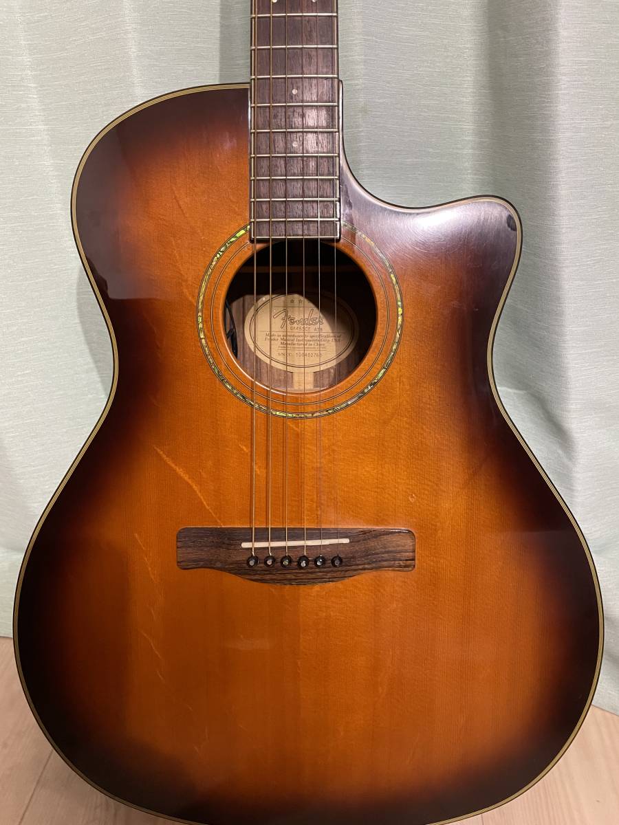 Fender フェンダーGA45SCE ATB ハードケース付き_画像2