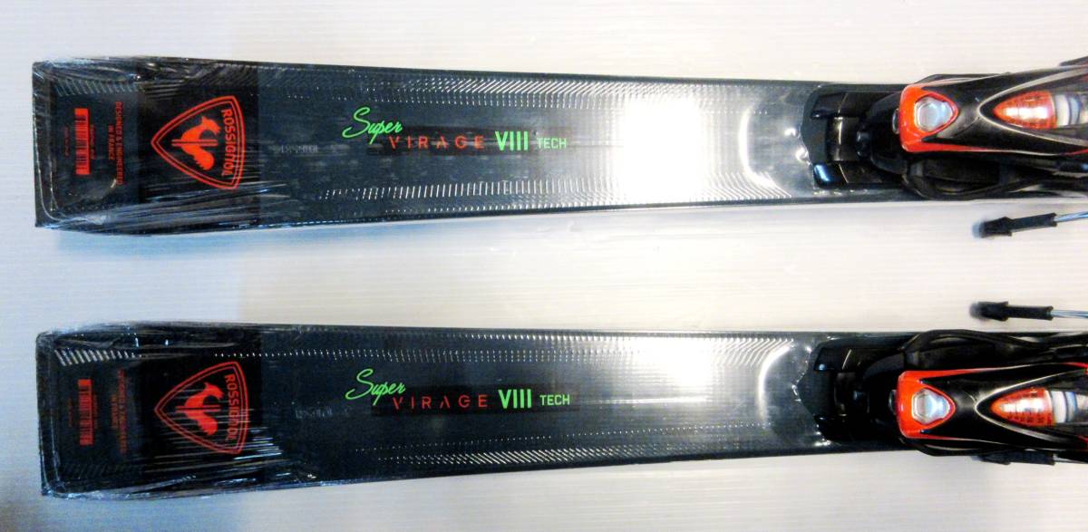 ◆23/24◆ROSSIGNOL◆166cm◆SUPER VIRAGE VIII TECH（KONECT）◆SPX 14 KONECT GW B80 Black Hot Red◆_画像3