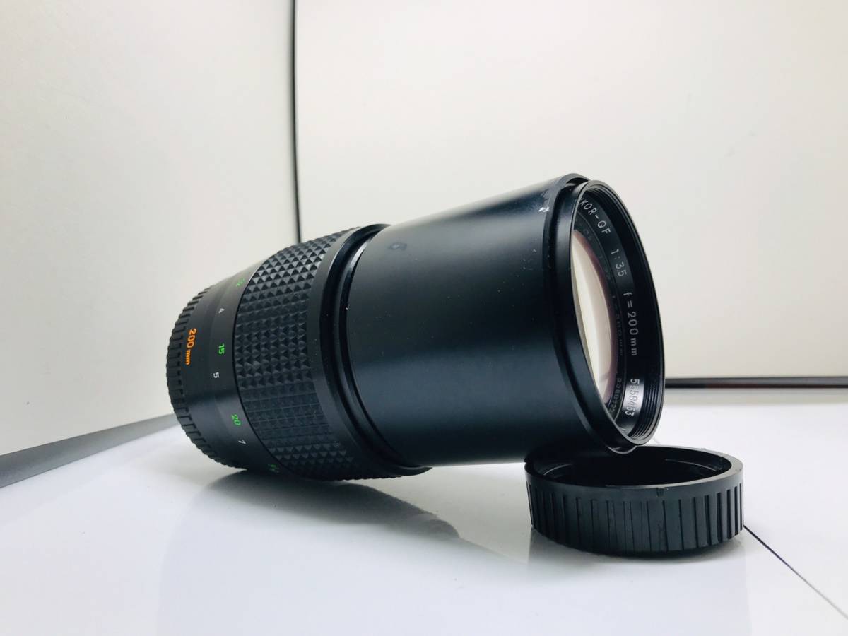 ★良品★ミノルタ MINOLTA NEW MC TELE ROKKOR-QF 200mm F3.5_画像2