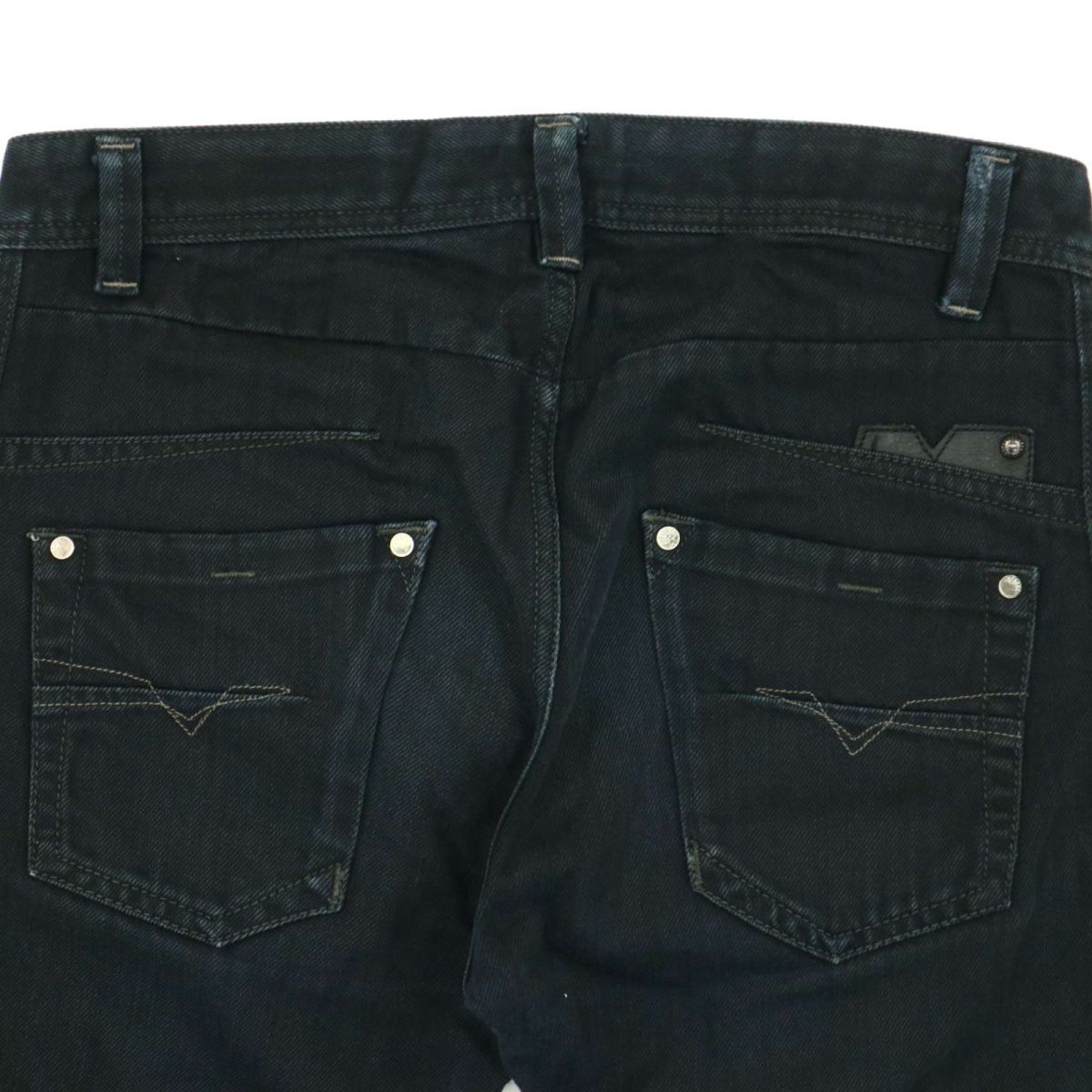 DIESEL ディーゼル 【DARRON 008QU】 レギュラー スリム テーパード デニム パンツ ジーンズ Sz.29　メンズ　A3B05773_C#R_画像8