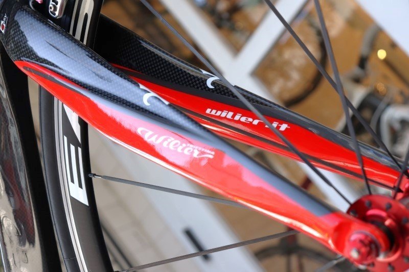 ウィリエール Wilier グランツーリスモ GRANTURISMO 2011 Sサイズ スラム RED MIX 10S カーボン ロードバイク 【横浜店】_画像4