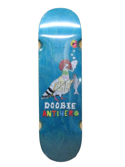 新品☆即決 ANTIHERO アンタイヒーロー DOOBIE 2nd PRO MODEL プロモデル デッキ SIZE:8.75x32.75 WB14.62 アンチヒーローの画像1