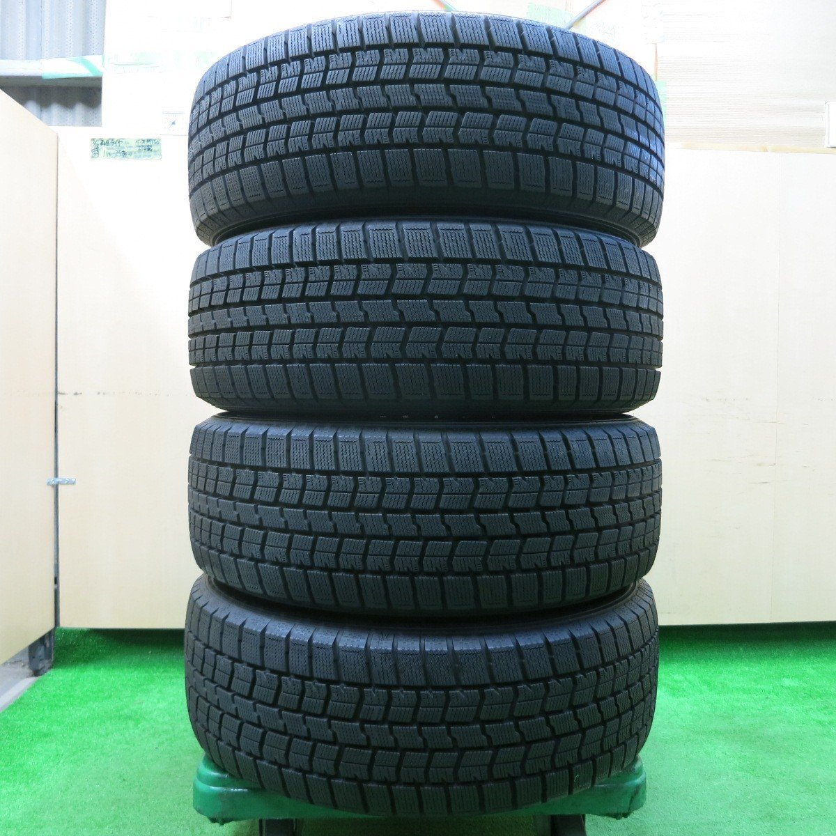 *送料無料*超バリ溝！22年！キレイ！ほぼ10分★スタッドレス 225/55R17 グッドイヤー アイスナビ7 NEXTA PCD114.3/5H★3112703イス_画像5