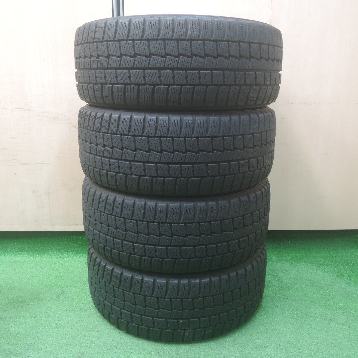 *送料無料*バリ溝！キレイ！8.5分★ベンツ Eクラス W212 純正 245/45R17 スタッドレス ダンロップ WM01 17インチ PCD112/5H★3121307SYス_画像5