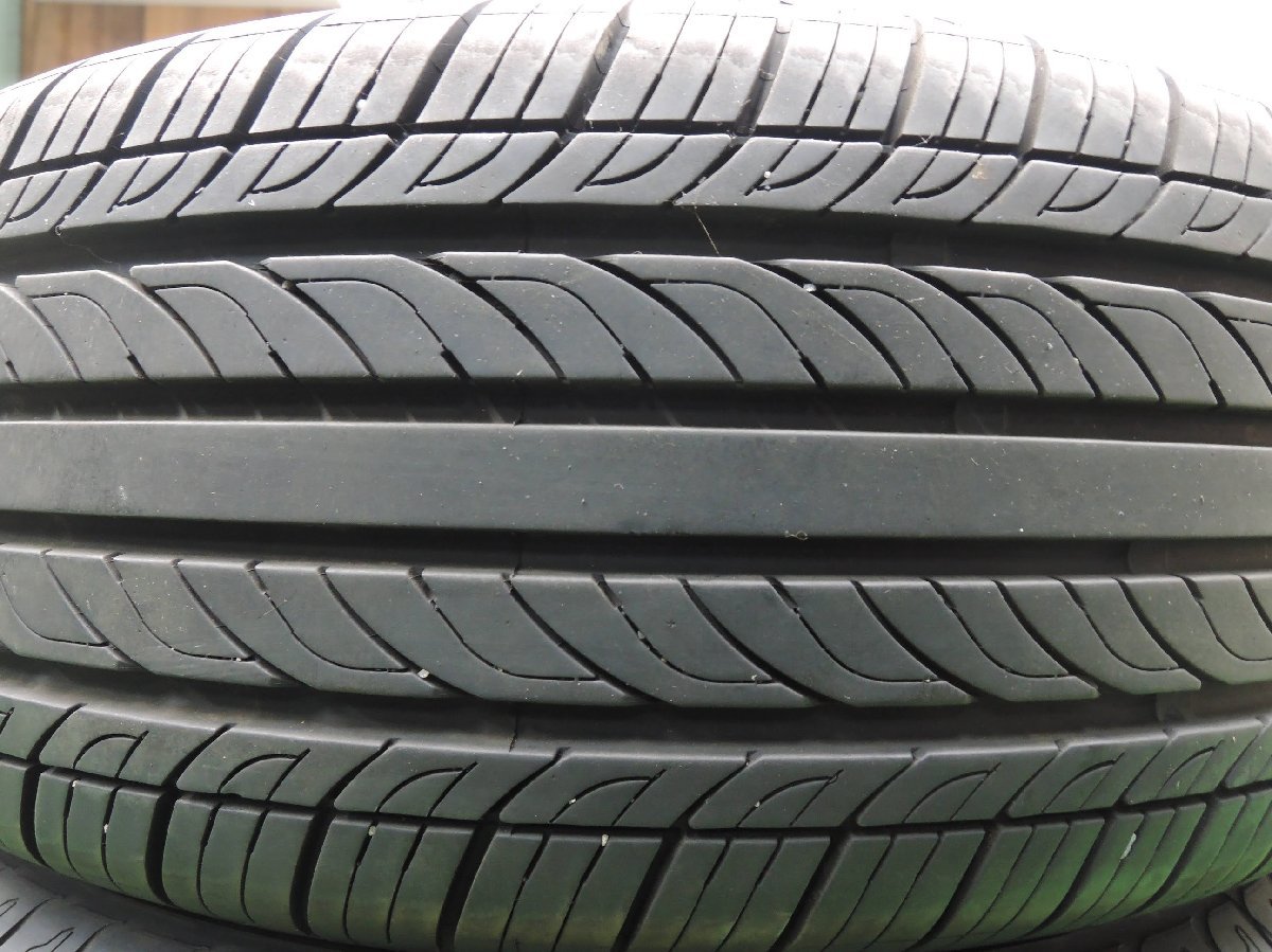 [送料無料]バリ溝！19年！9.5分★スバル デックス 純正 ENKEI 185/55R15 ケンダ KR32 Kuavela SL PCD100/4H エンケイ★3102810HAノ_画像9