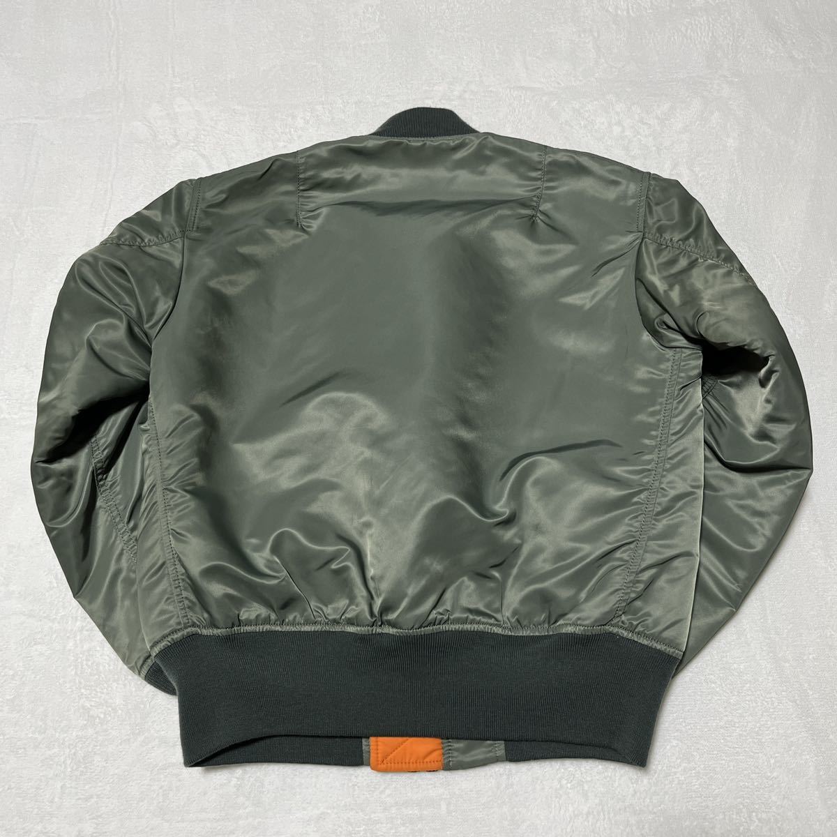 【極美品】希少 ALPHA INDUSTRIES 1968年復刻モデル MA-1_画像3